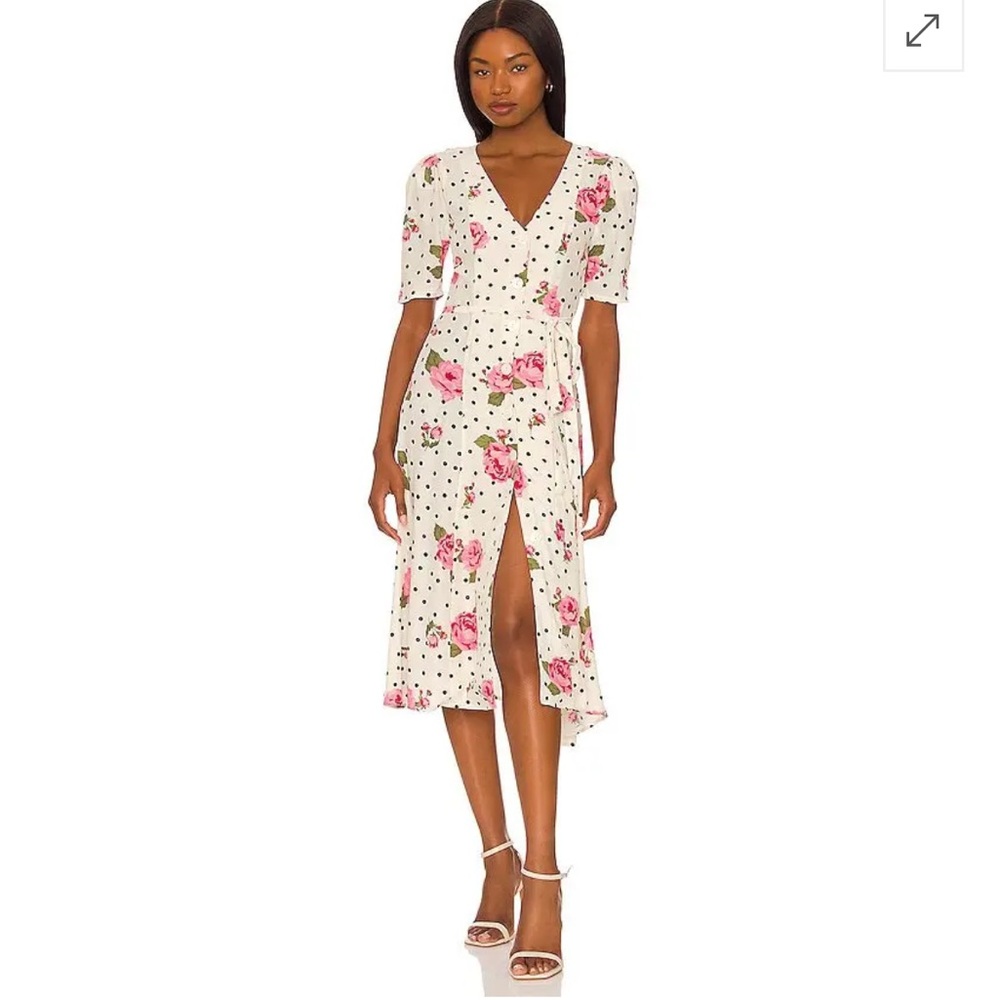LPA. Bambina Dress in Dotty Rose. Size M.